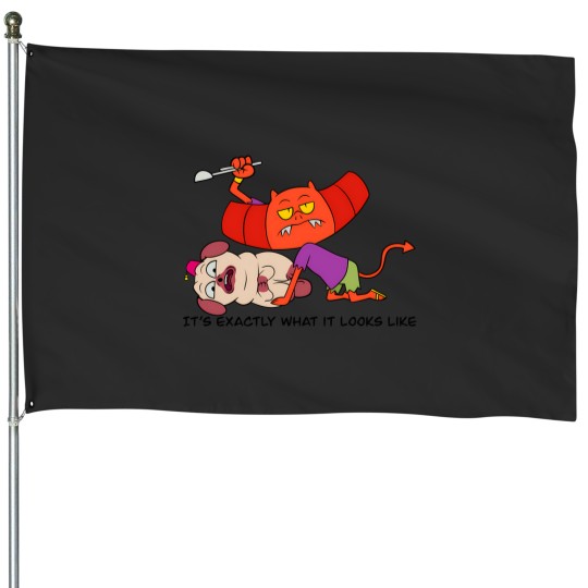 Discover Exactly What It Looks Like - Dead End Paranormal Park House Flags