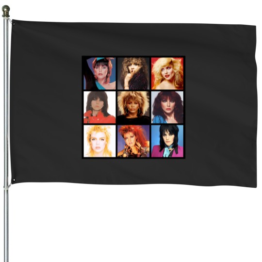 Discover 1980S Queens Of Rock 1 House Flags