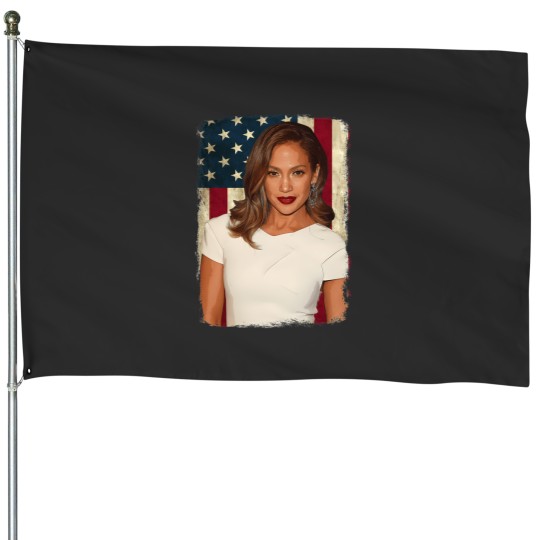 Discover Vintage American Flag Diva Jenifer Legend House Flags