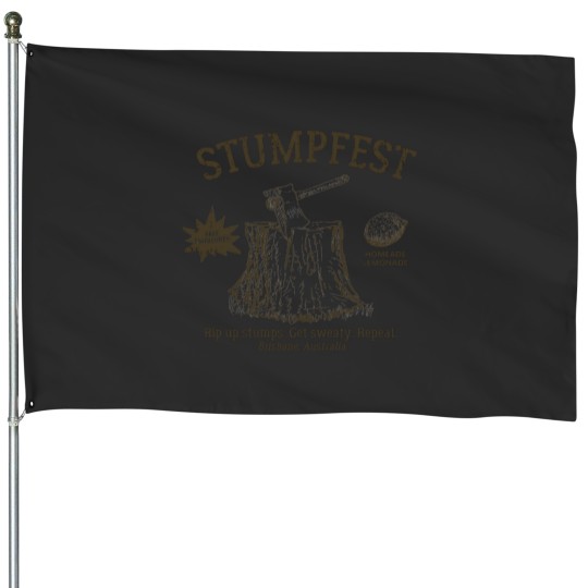 Discover Stumpfest Essential T-Shirt House Flags