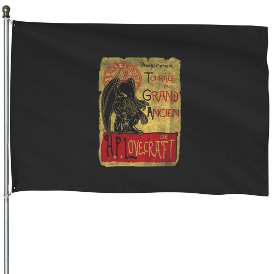 Discover Tournee du grand ancien Essential T-Shirt House Flags