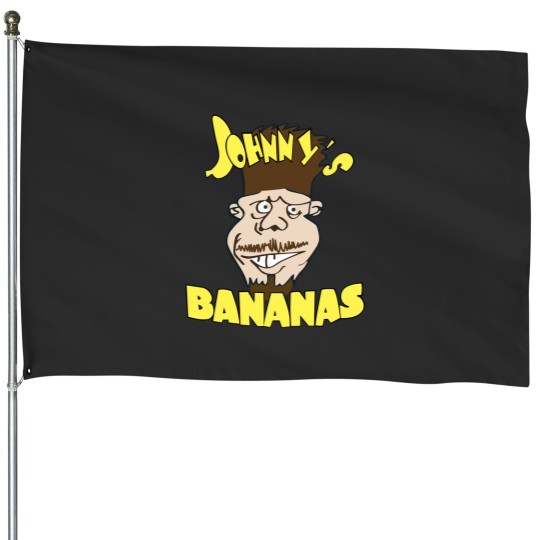 Discover Johnny Bananas House Flags