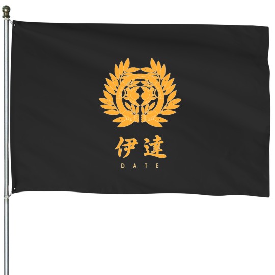 Discover Date-Clan-Kamon-With-Clan-Name   T-Shirt House Flags