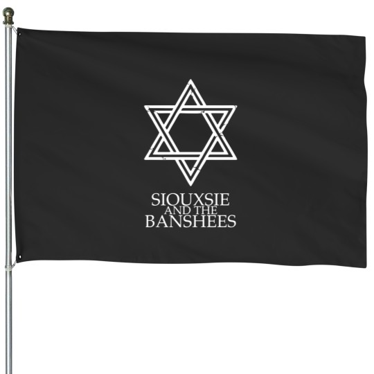 Discover Star Band Siouxsie Members And The Banshees Art House Flags