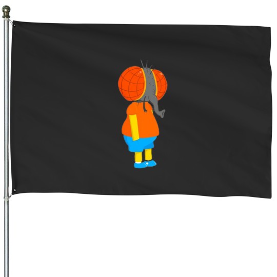 Discover Hes fly hes Bart fly House Flags