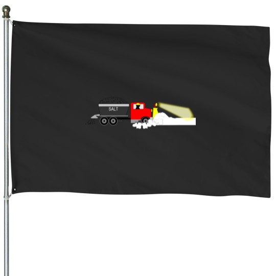 Discover Snow Plow House Flags