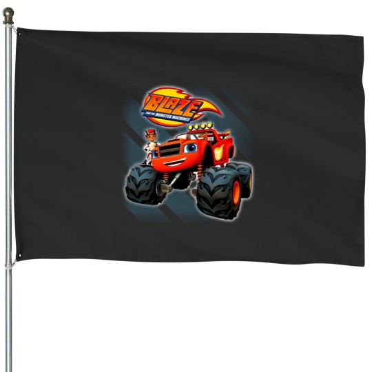 Discover Blaze And The Monster Machines With Shadow House Flags