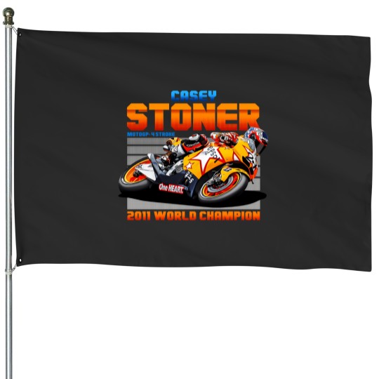 Discover Casey Stoner House Flags