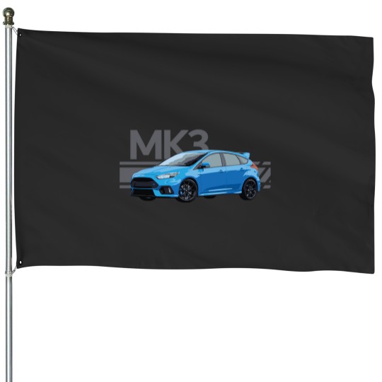 Discover Focus Rs k3 focus rs House Flags