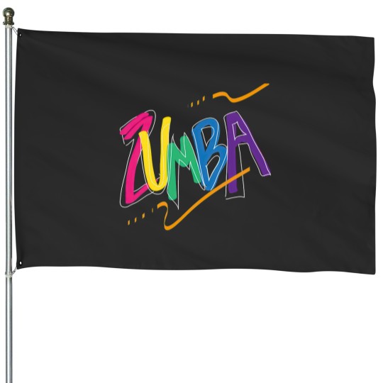 Discover Zumba Dance With stars House Flags