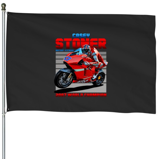 Discover Casey Stoner House Flags