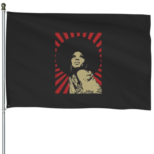 Discover Diana Ross  Vintage Style Design  Fan Art Design House Flags