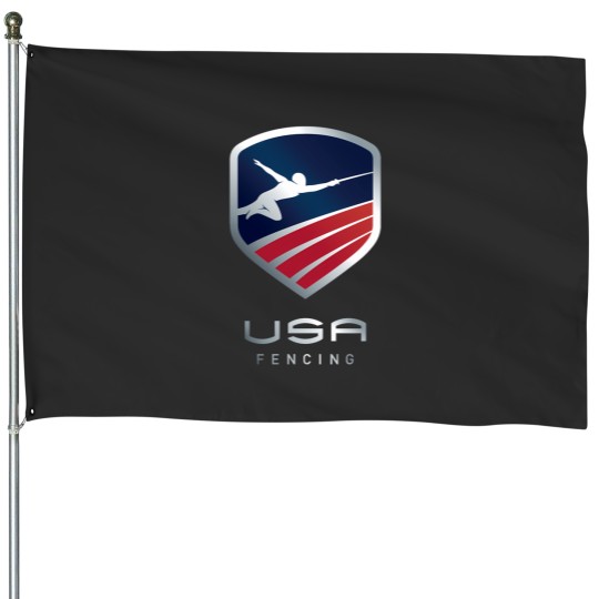 Discover Usa Fencing House Flags