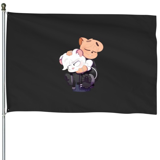 Discover SKZ SKZOO hyunjin han hyunsung piggyback ride Classic T-Shirt House Flags