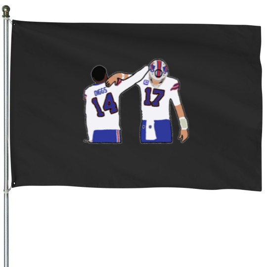 Discover Allen and Diggs House Flags