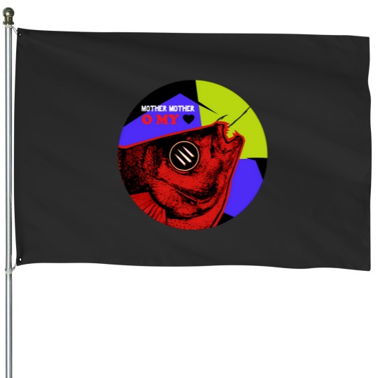 Discover Mother Album Sticker House Flags