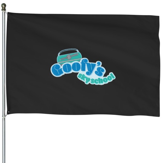 Discover Sky School Active T-Shirt House Flags