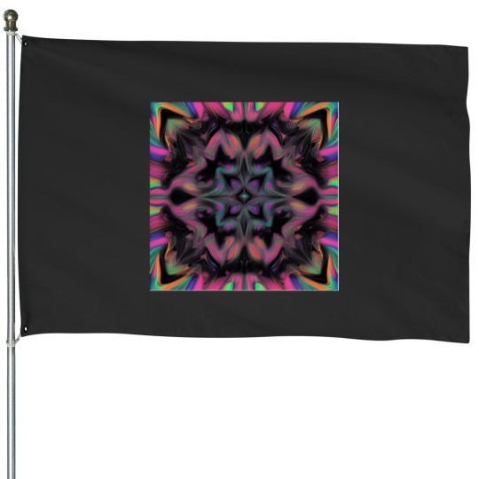 Discover 2-Optical Illusion 3695 House Flags