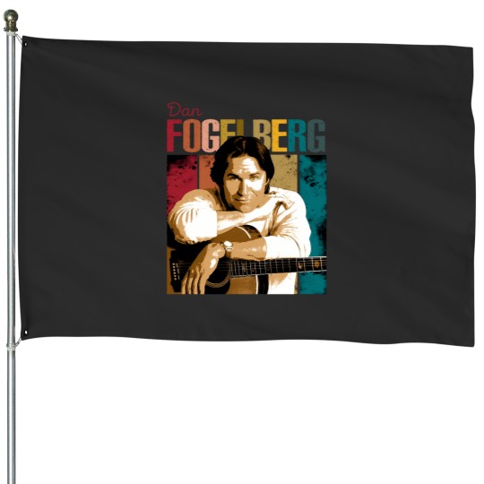Discover Dan'S Musical Journey On Tees Show Your Affection For The Renowned Singer-Songwriter House Flags