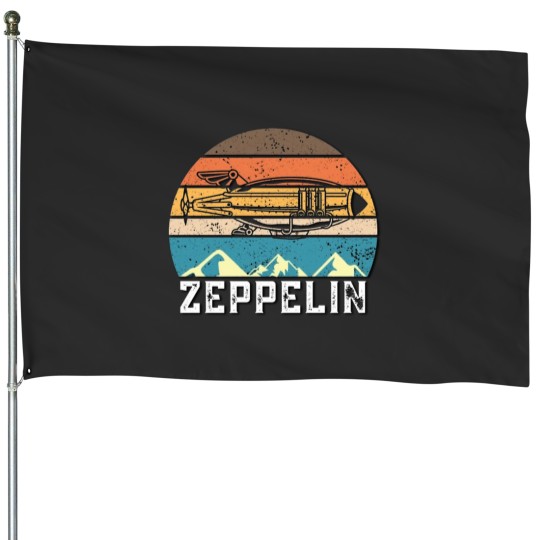 Discover LedZeppelin Music Design // LedZeppelin Album Merch House Flags