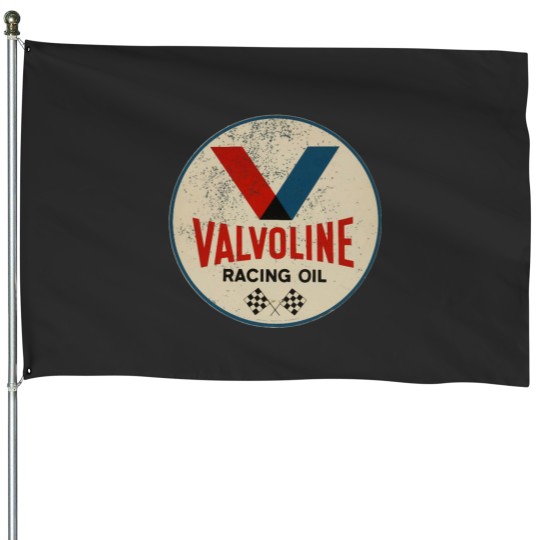 Discover Valvoline Racing Sign Active T-Shirt House Flags