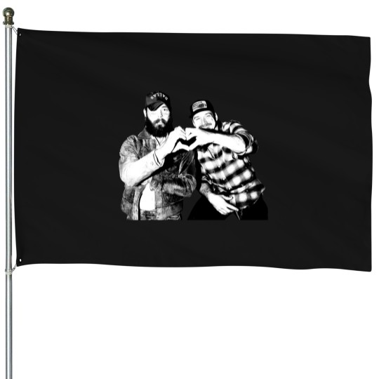 Discover I Had Some Help Wallen And Malone House Flags, Posty And Morgan Had Some Help House Flags