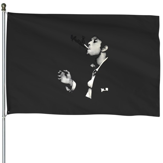 Discover Tom Waits Icon Premium T Shirt 1 House Flags