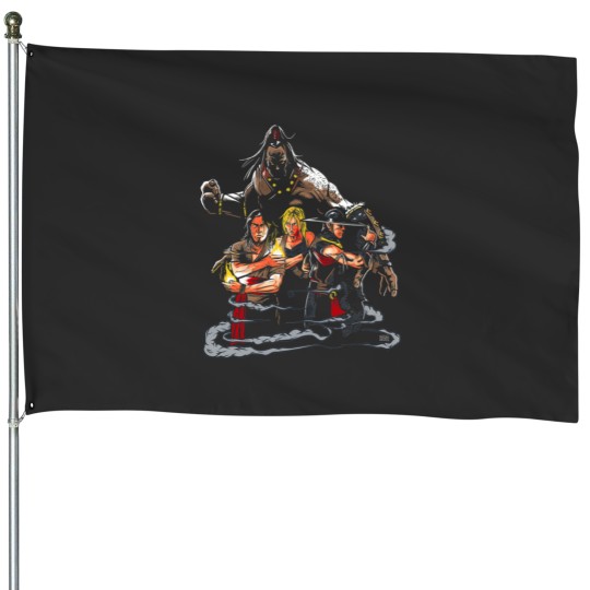 Discover Kombatants House Flags