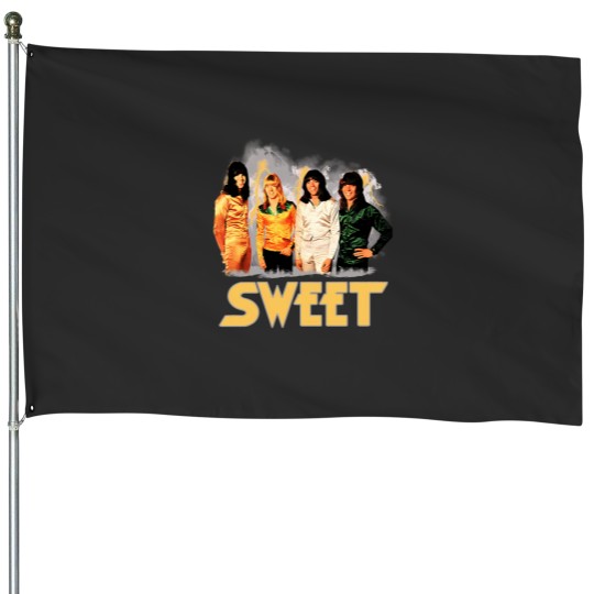 Discover Sweet Essential T-Shirt House Flags