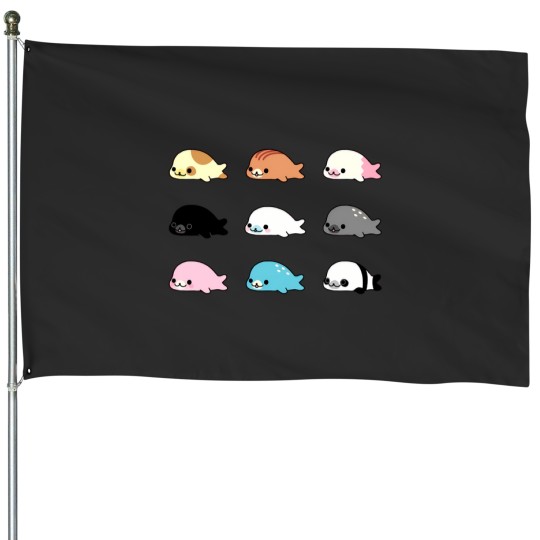 Discover Mamegoma 512 House Flags