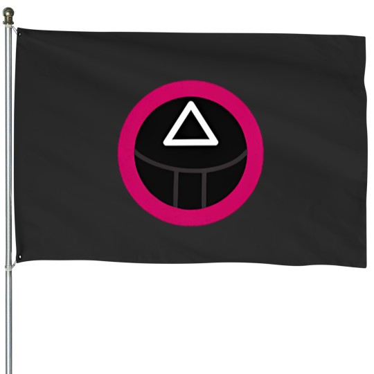 Discover Squidgame Triangle House Flags