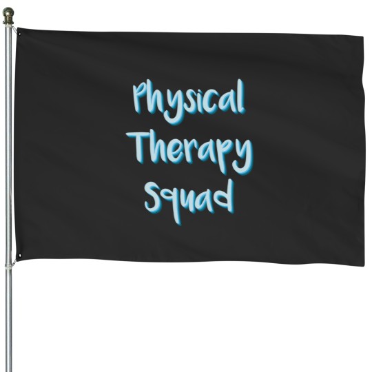 Discover PT Physical Therapy squad House Flags