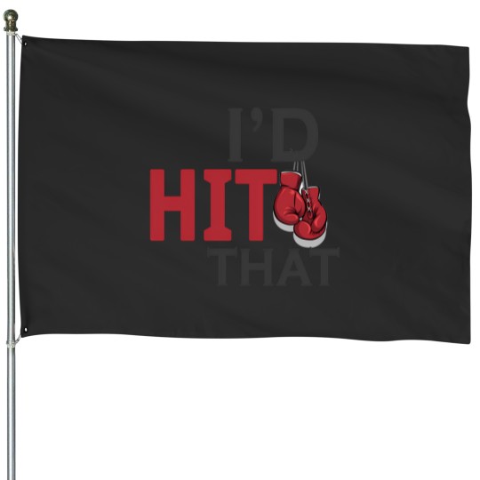 Discover ID Hit That Funny Boxing House Flags
