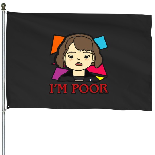 Discover IM Poor 1 House Flags