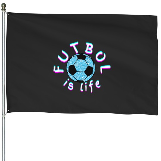 Discover Roy Kent Inspired Futbol Is Life House Flags
