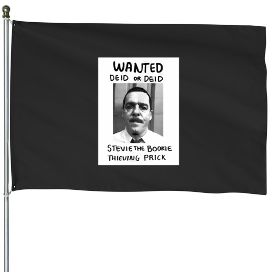 Discover Stevie The Craiglang Bookie House Flags