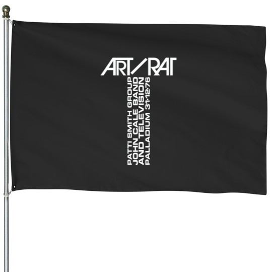 Discover Patti Smith ArtRat ii House Flags