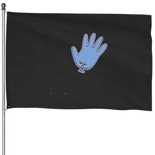 Discover Gasping Glove House Flags