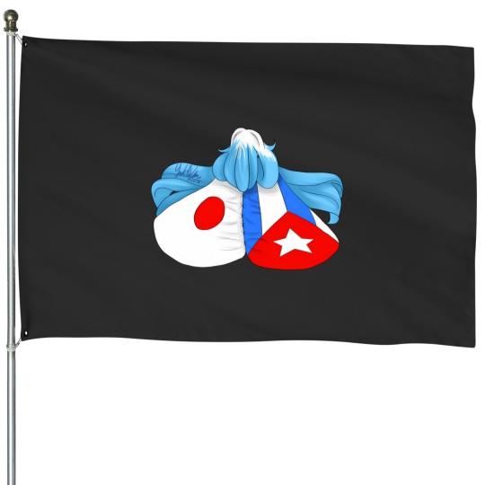 Discover Yuki Hanabi - Asian-Hispanic Pride House Flags