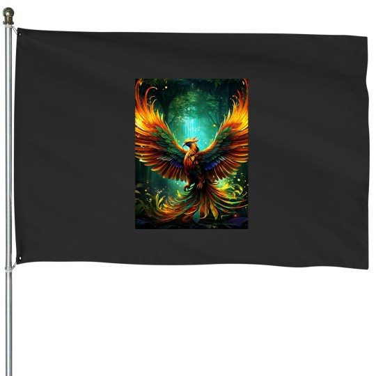 Discover legendary phoenix Graphic T-Shirt House Flags