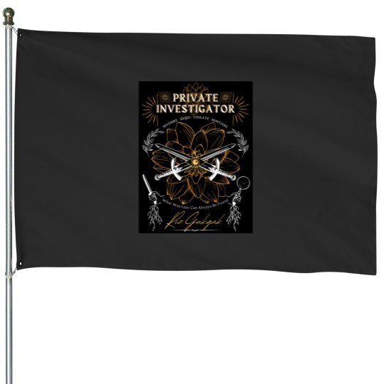 Discover Fantasy Riz Gukgak Private Investigator Detective Fantasy High (Design 3 Of 4) 600 House Flags