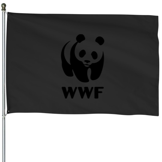 Discover WWF Logo House Flags