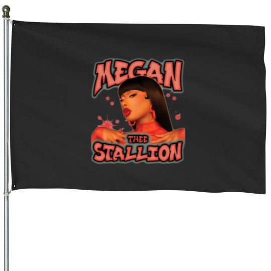 Discover Megan Thee Semental Camiseta House Flags