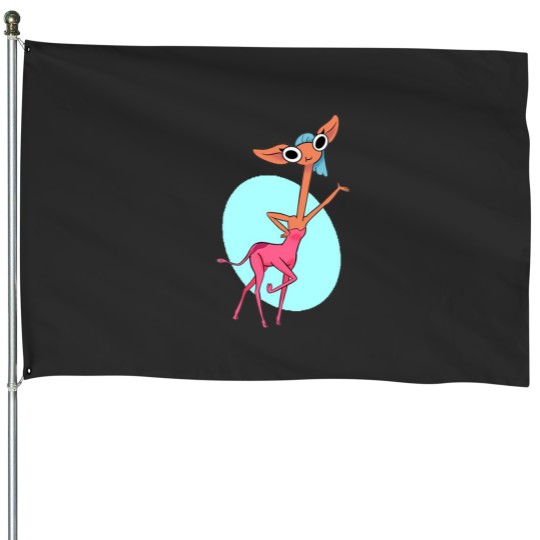 Discover Blue Glendale in Centaurworld House Flags