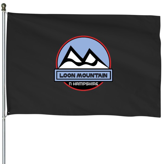 Discover Loon Mountain New Hampshire House Flags