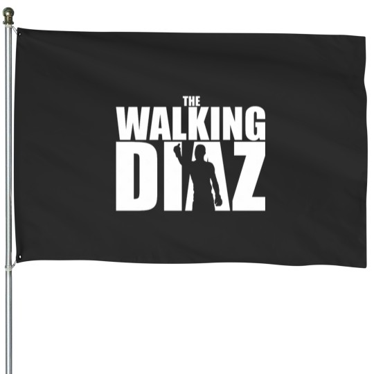 Discover The Walking Diaz II House Flags