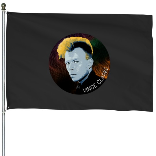 Discover Vince Clarke (2) House Flags