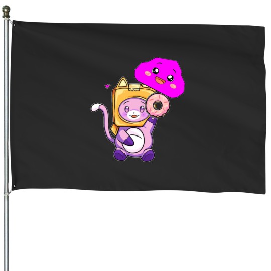 Discover Happy Rocky plushie lankybox House Flags