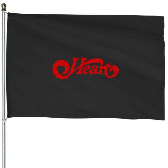 Discover Heart Band 2024 Tour Concert House Flags