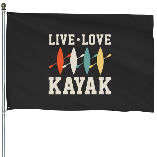 Discover kayak boat House Flags